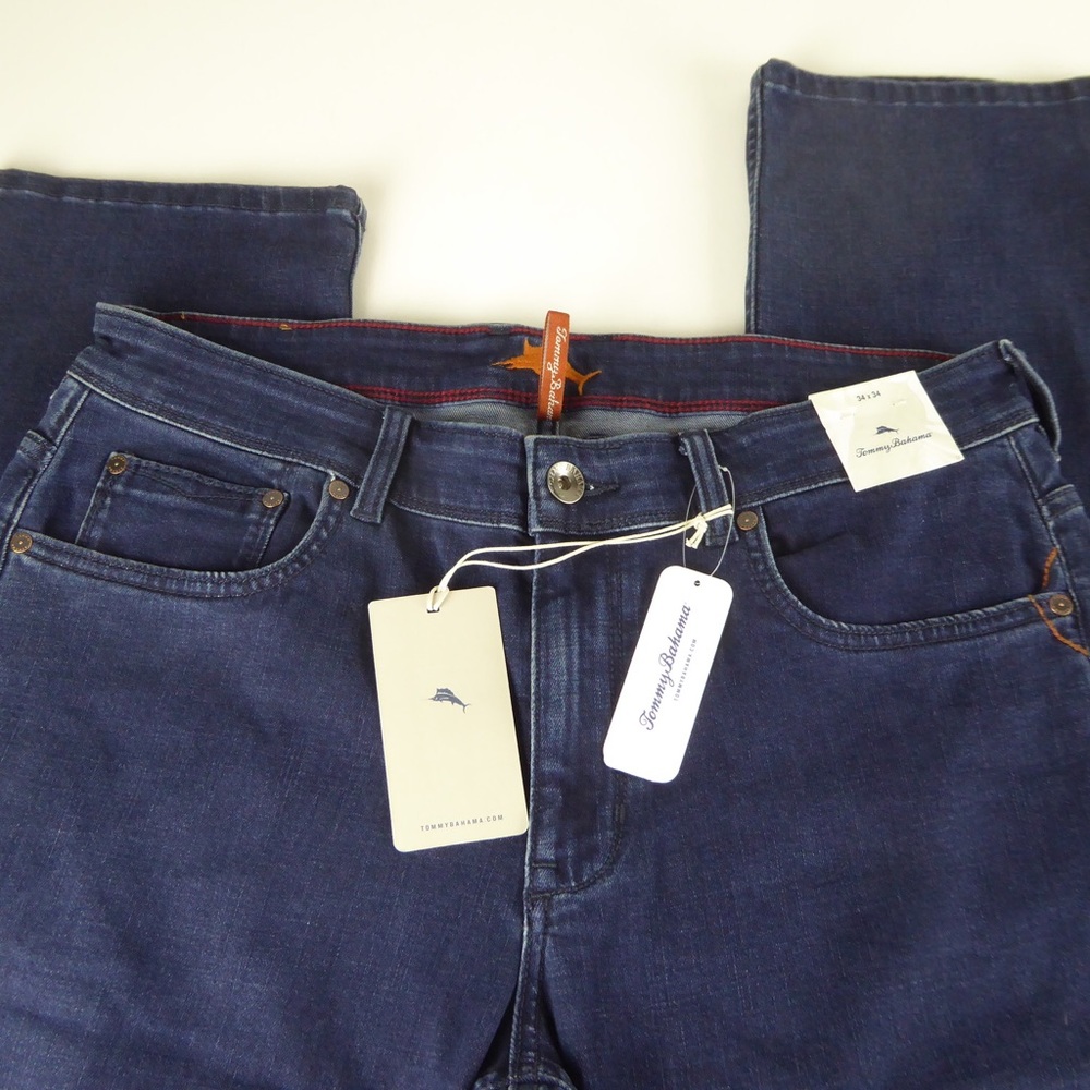 Tommy Bahama Boracay Indigo Rinse Stretch Denim Jeans NWT